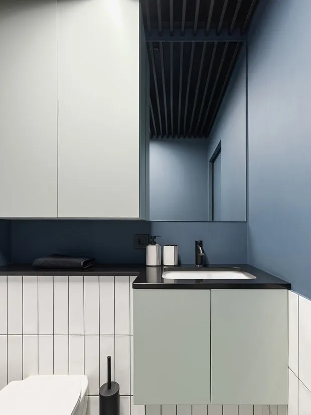 Foto: estilo moderno, apartamento, minimalismo, proyecto de la semana, San Petersburgo, edificio monolítico, 3 habitaciones, 60-90 metros, Svetlana Mamaenko – foto en nuestro sitio web