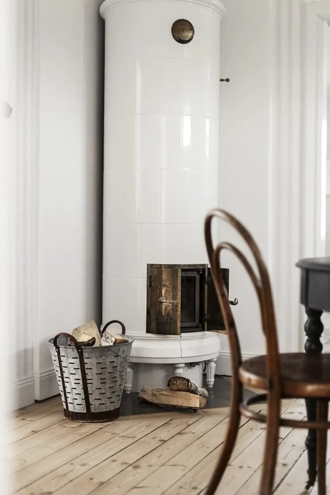 Photo: in Provence and Cottage style, Scandinavian, Decoration and DIY, House, Sweden, Home decor, White, Stockholm, Grey, Cozy minimalism – photo on our website