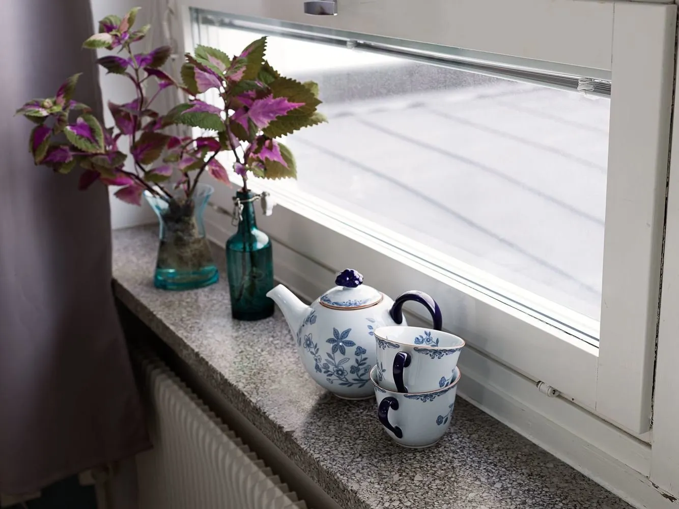 Photo: in style, Scandinavian, Modern, Apartment, Tips, White, Grey, Blue, 3 rooms, 40-60 sqm – photo on our website