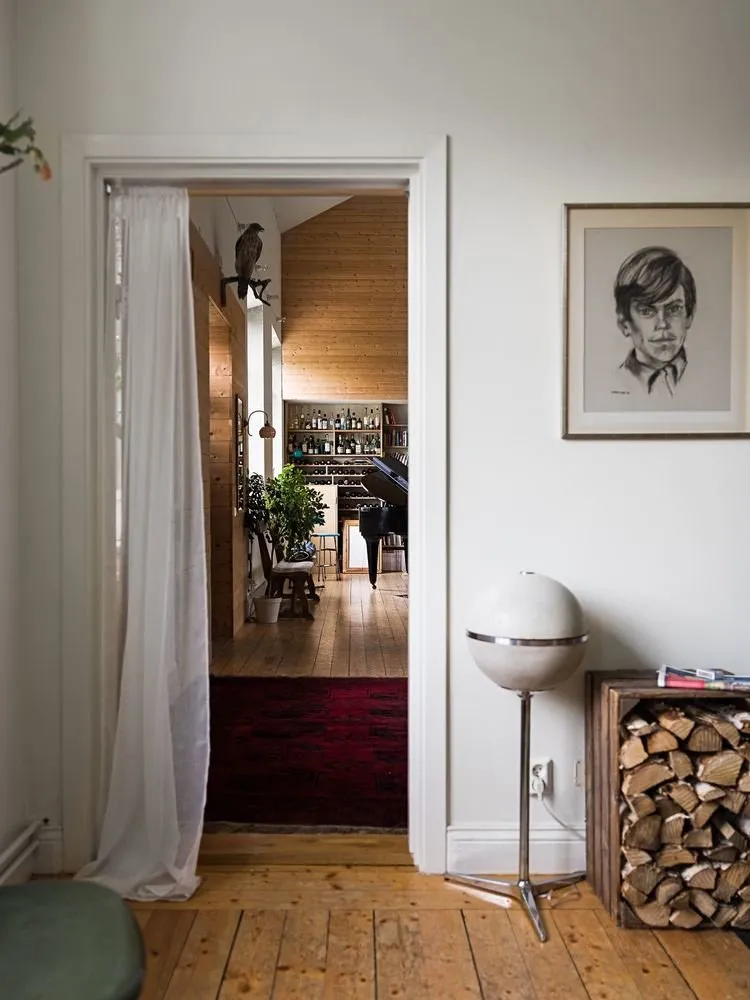 Photo: in style , Scandinavian, Modern, House, White, Villa, Mansion, Stockholm, Orange, Brown, Home and Cottage, 4 or More, Over 90 Meters – Photo on Our Website