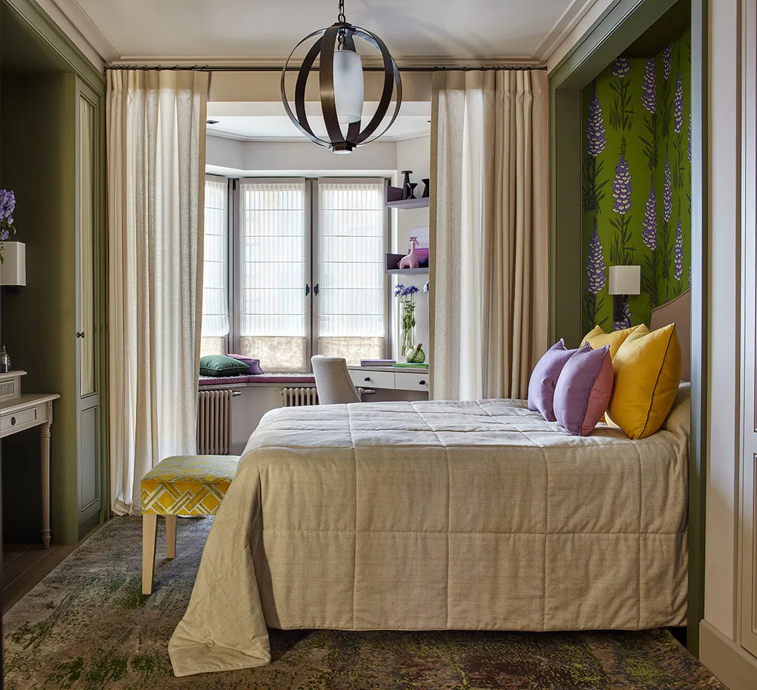 Fotografie: Schlafzimmer im Klassischen Stil, Fensterbrett, Guide, Rustem Urazmetov, „Gemütliche Wohnung“, wie man das Fensterbrett nutzt, Natalia Preobrazhenskaya, Irina Legotkina, Irina Chistjakova, Ruhezone am Fensterbrett, Ksenia Strekoza, Anna Pawlowskaja, ToTaste Studio, Marina Zhukova, Alexander Arngoltd – Foto auf unserer Website