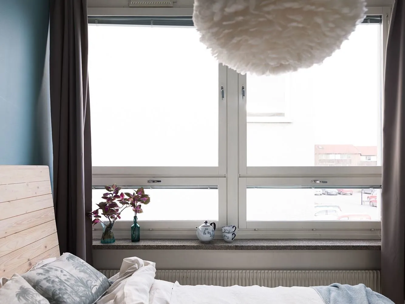 Photo: in style, Scandinavian, Modern, Apartment, Tips, White, Grey, Blue, 3 rooms, 40-60 sqm – photo on our website