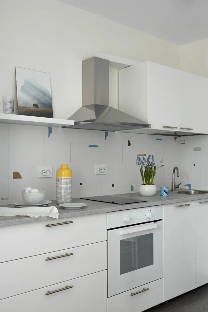 Foto: en estilo moderno, decoración de interiores, apartamento, San Petersburgo, 1 habitación, hasta 40 metros, Natalia Bocina – foto en nuestro sitio web