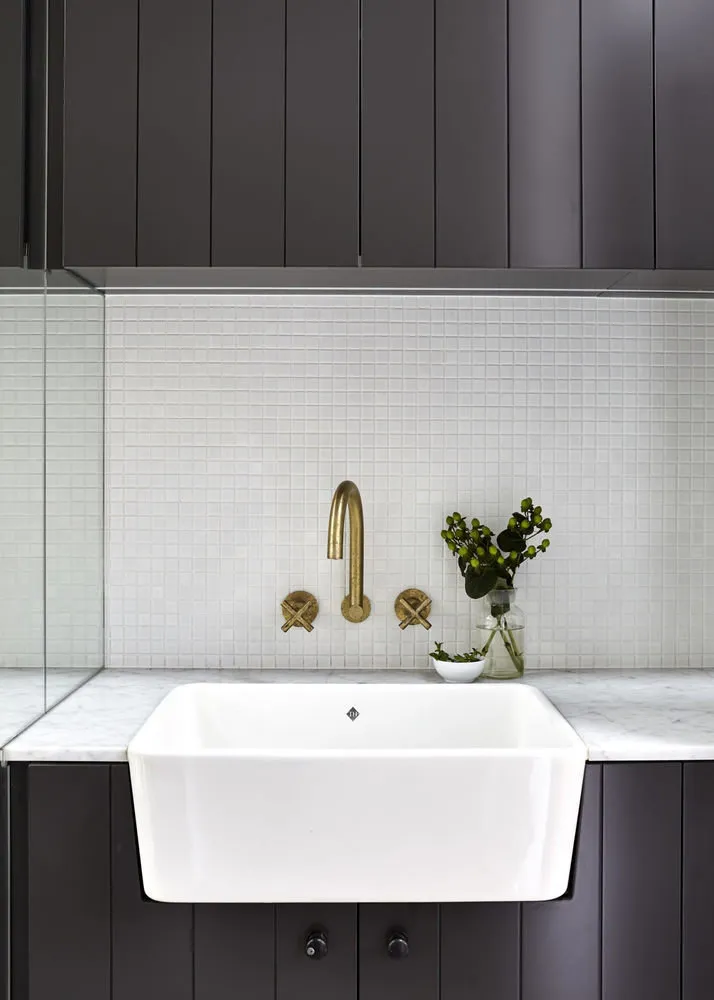 照片:北欧风格浴室,室内装饰,房屋,墨尔本,前后对比 – 网站上的照片