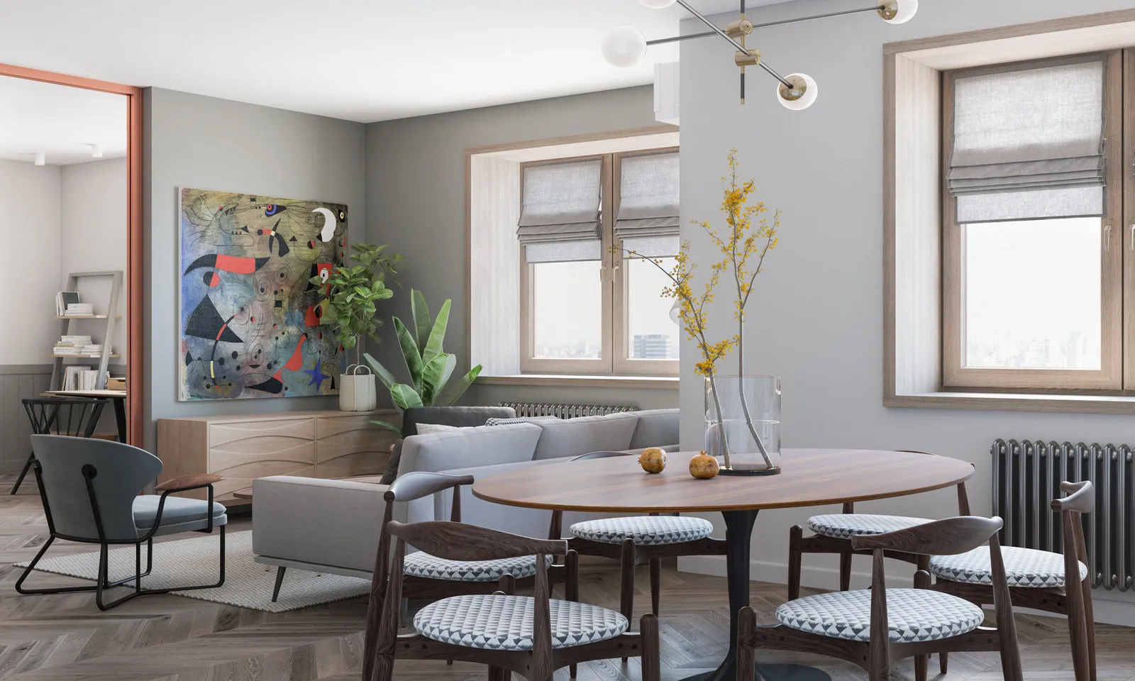 照片：现代风格厨房与餐厅，室内装饰，OM设计，Tvoy设计师，S&T建筑师，Aiya设计，OBI，OBI，Studio 20:18，Oh, BOY! INTERIORS – 我们网站上的照片