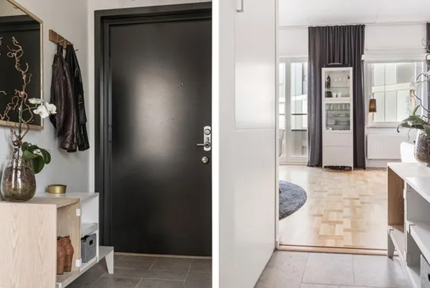 Photo: Kitchen and dining room in Scandinavian style, Apartment, Sweden, Tips, Stockholm, 2 rooms, up to 40 sq.m – photo on our website