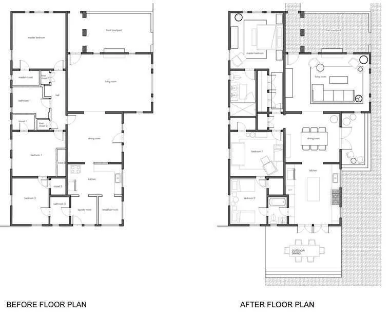 照片：平面图，风格内景，房屋，房屋与小屋 – 我们网站上的照片