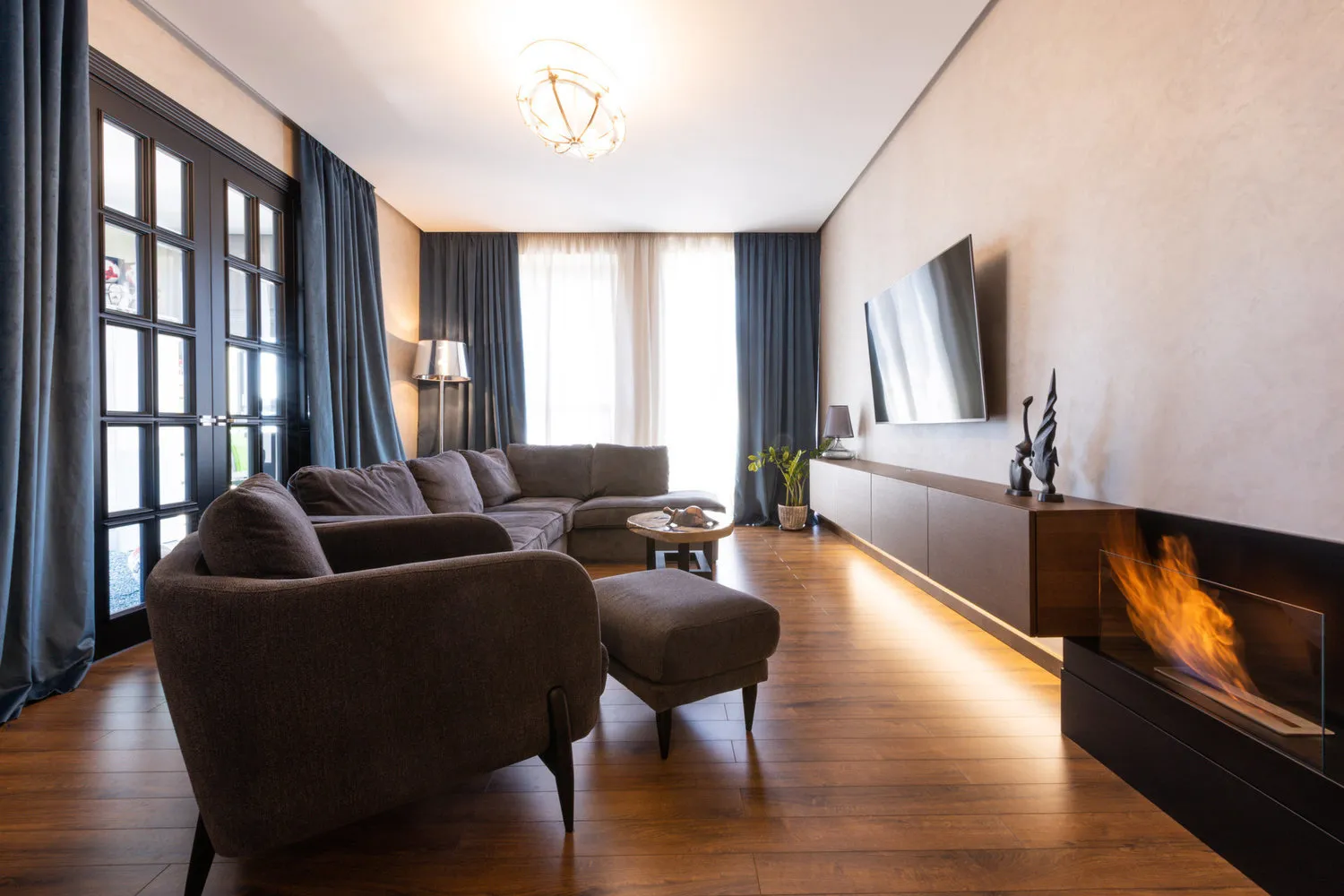 Foto: Wohnzimmer im Stil Modern, Tipps – Fotos auf unserer Website