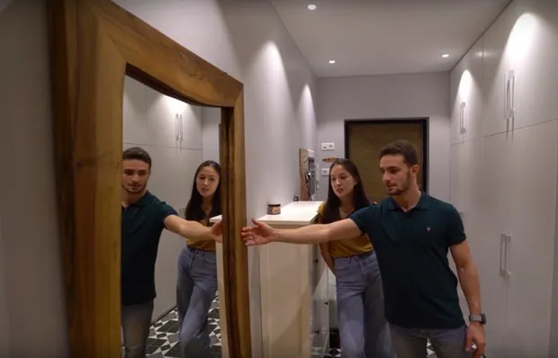 照片：北欧风格，厨房与餐厅，儿童房，卧室，衣柜，实景翻新，3个房间 – 我们网站上的照片