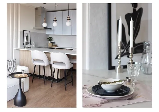 Foto: estilo moderno, Apartamento, Proyecto de la Semana, San Petersburgo, 4 o más habitaciones, Más de 90 metros cuadrados, Lena Harlova – foto en nuestro sitio web