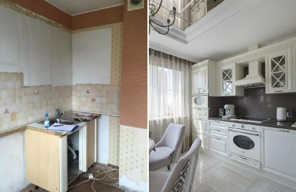 Photo: in style, Classic, Modern, Apartment, Guide, Stalinist, Panel House, Khrushchyovka, Brick House, Block House, 1 Room, 2 Rooms, 40-60 Square Meters, 60-90 Square Meters, Olga Zaretskikh, Kati Chistova, Elena Povarova, Home Emotions Studio, before and after, Ekaterina Rebrova, Anastasia Brandt, Anna Smolyakova – photo on our website