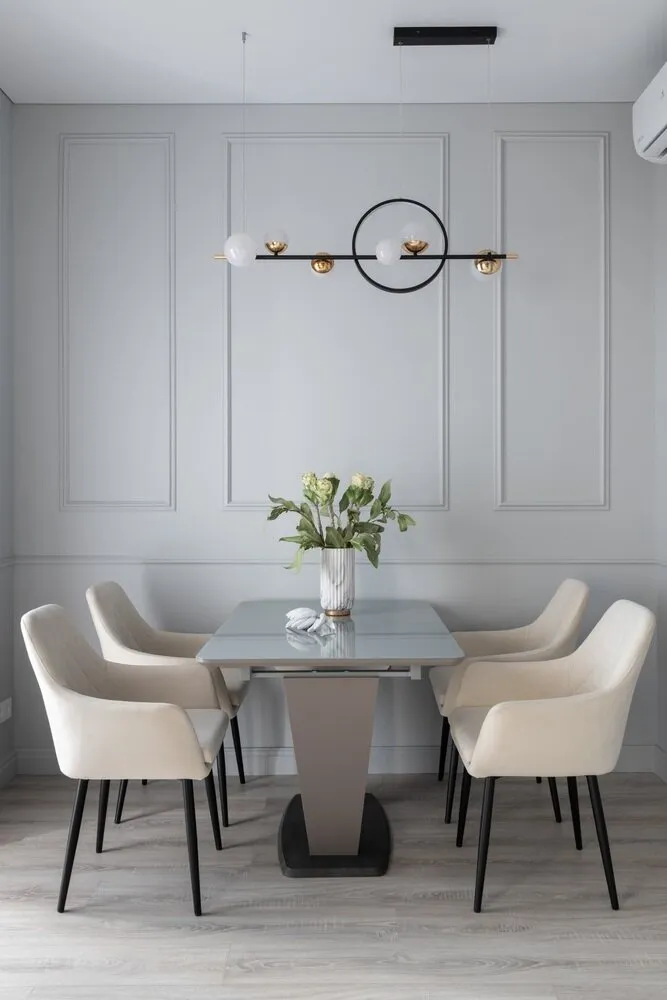 Foto: Cocina y comedor en estilo moderno, Apartamento, Proyecto de la Semana, Moscú, 40-60 m², Anastasia Lappo, Lappo.Interiors – foto en nuestro sitio web