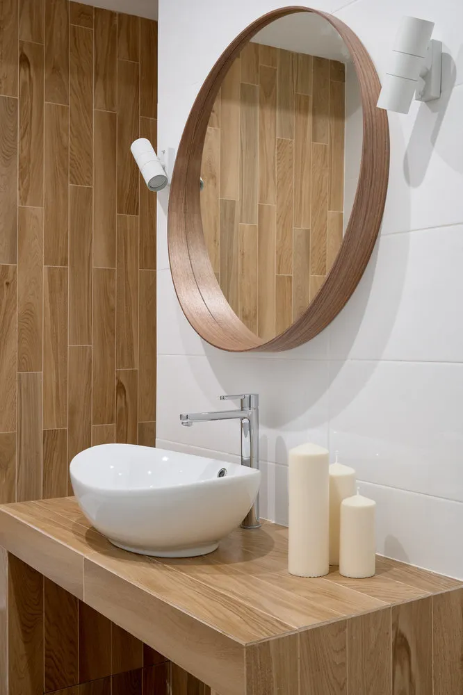 照片:现代风格浴室,生态,公寓,工作室,技巧,莫斯科,小于40平方米,塔玛拉·基谢列娃 – 我们网站上的照片