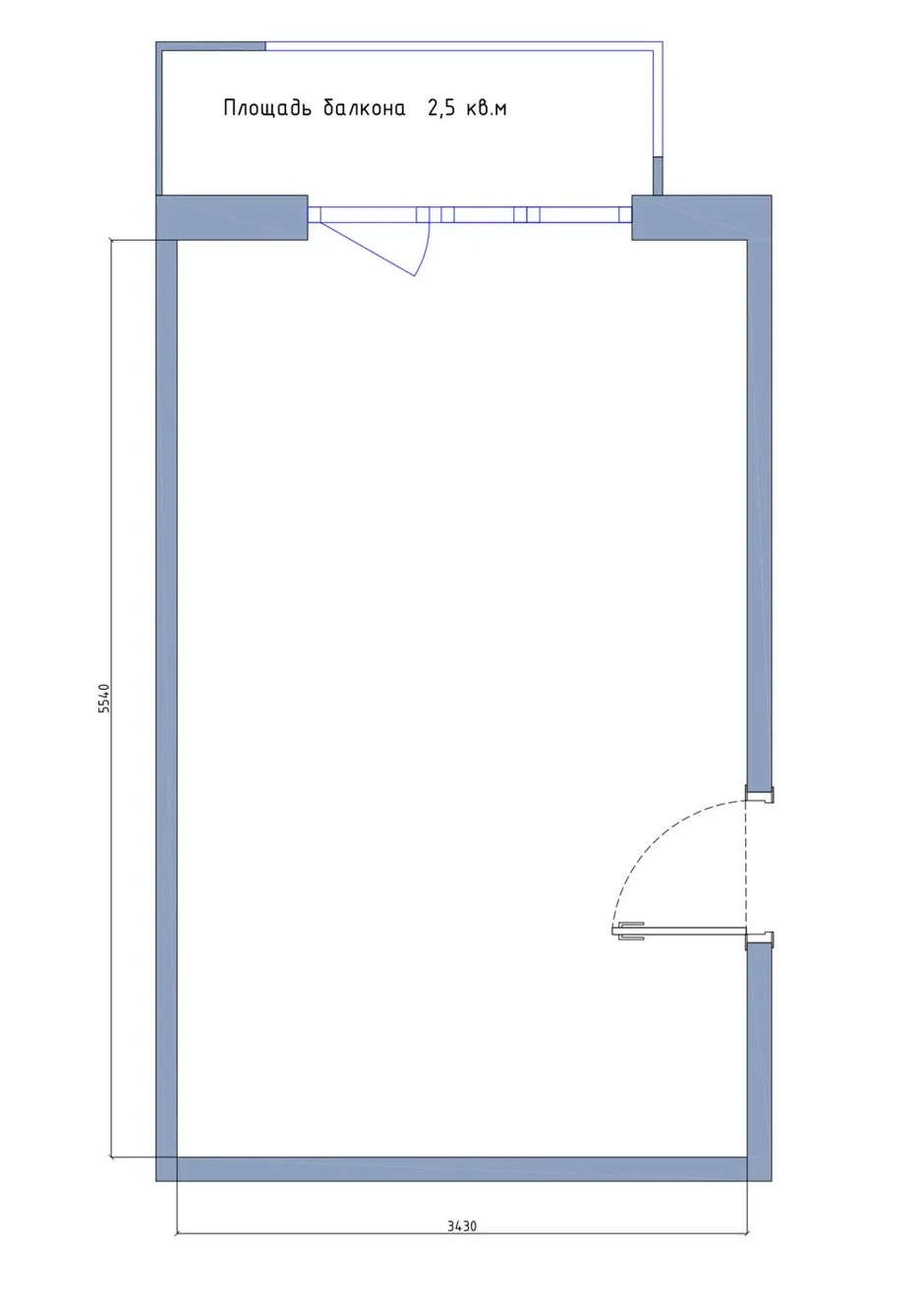 19平方米单间公寓布局，面积为40.3平方米，属于P-44T板式住宅系列