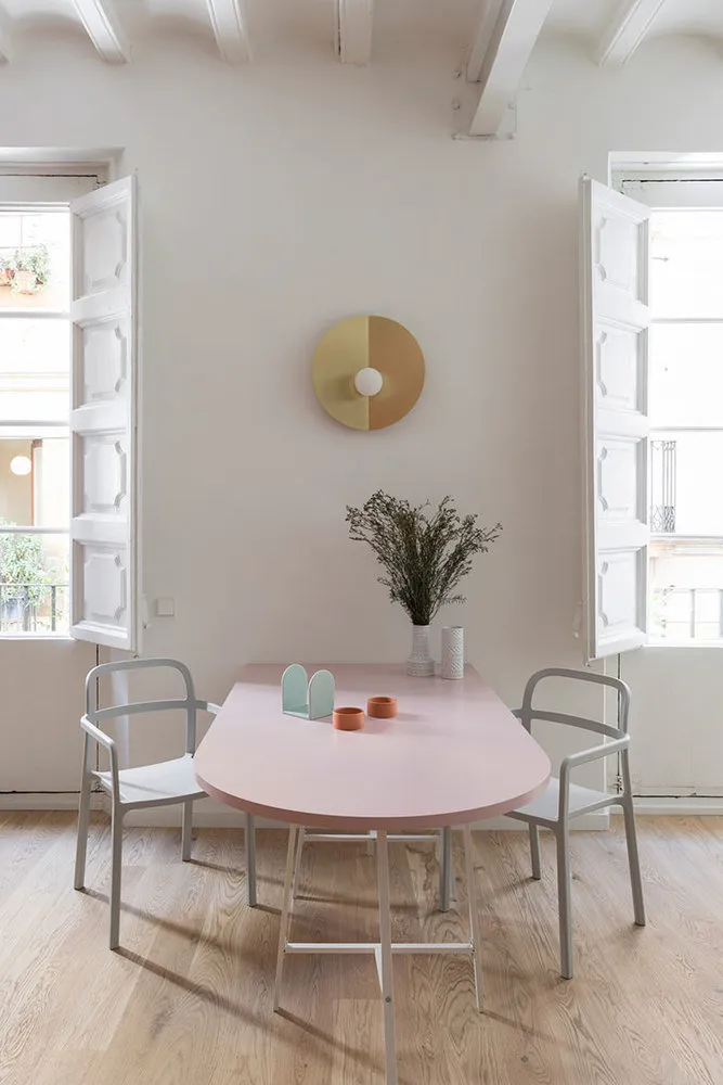 照片：现代风格客厅，室内装饰，公寓，西班牙，巴塞罗那，3个房间，60-90平方米 – 网站上的照片