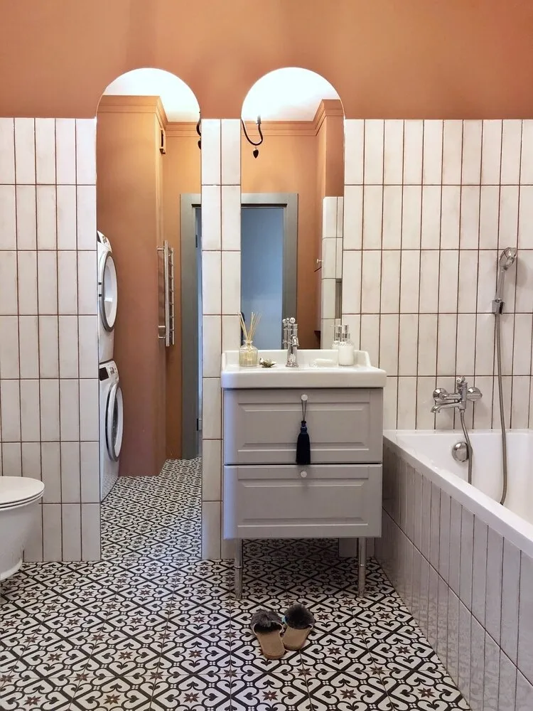 Foto: estilo moderno, Apartamento, Proyecto de la Semana, San Petersburgo, 4 o más habitaciones, Más de 90 metros cuadrados, Lena Harlova – foto en nuestro sitio web