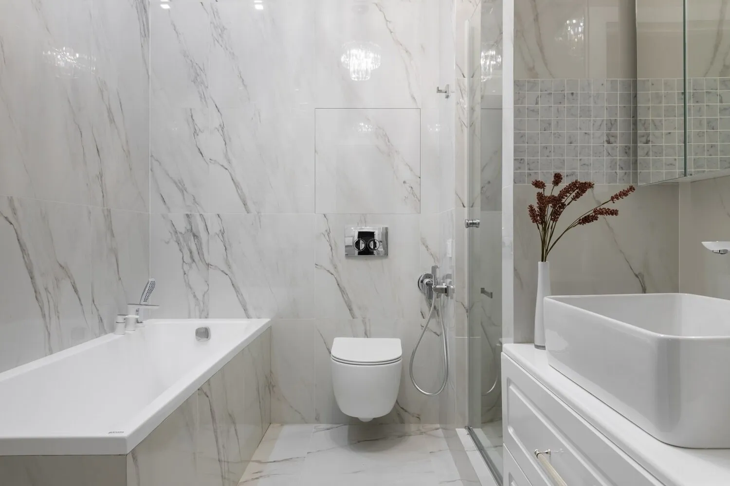 Foto: Baño en estilo moderno, Apartamento, Proyecto de la Semana, Moscú, 40-60 m², Anastasia Lappo, Lappo.Interiors – foto en nuestro sitio web