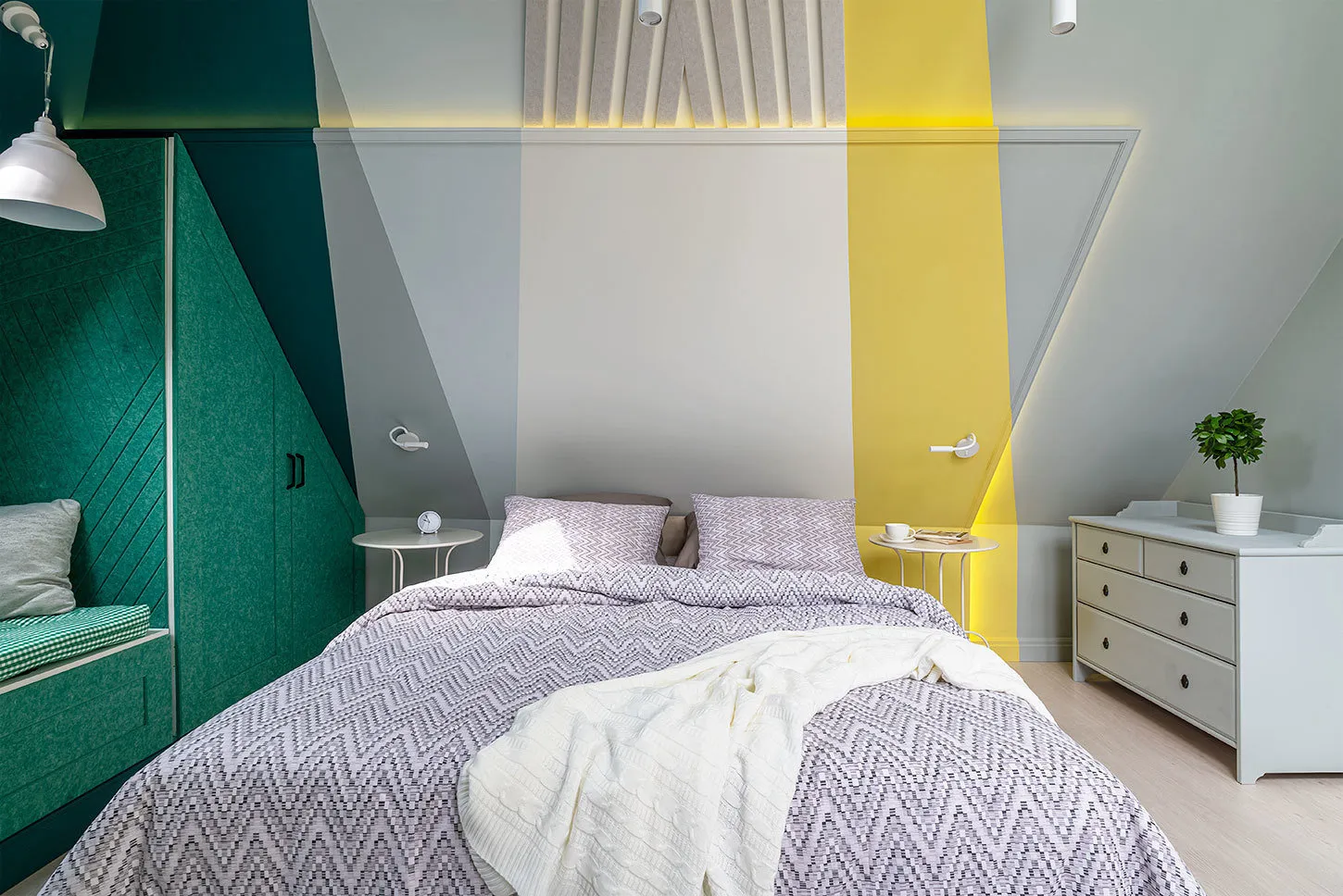 Foto: estilo, Dormitorio, Moderno, Casa y campo, hasta 40 metros, Alice Kachueva – foto en nuestro sitio web