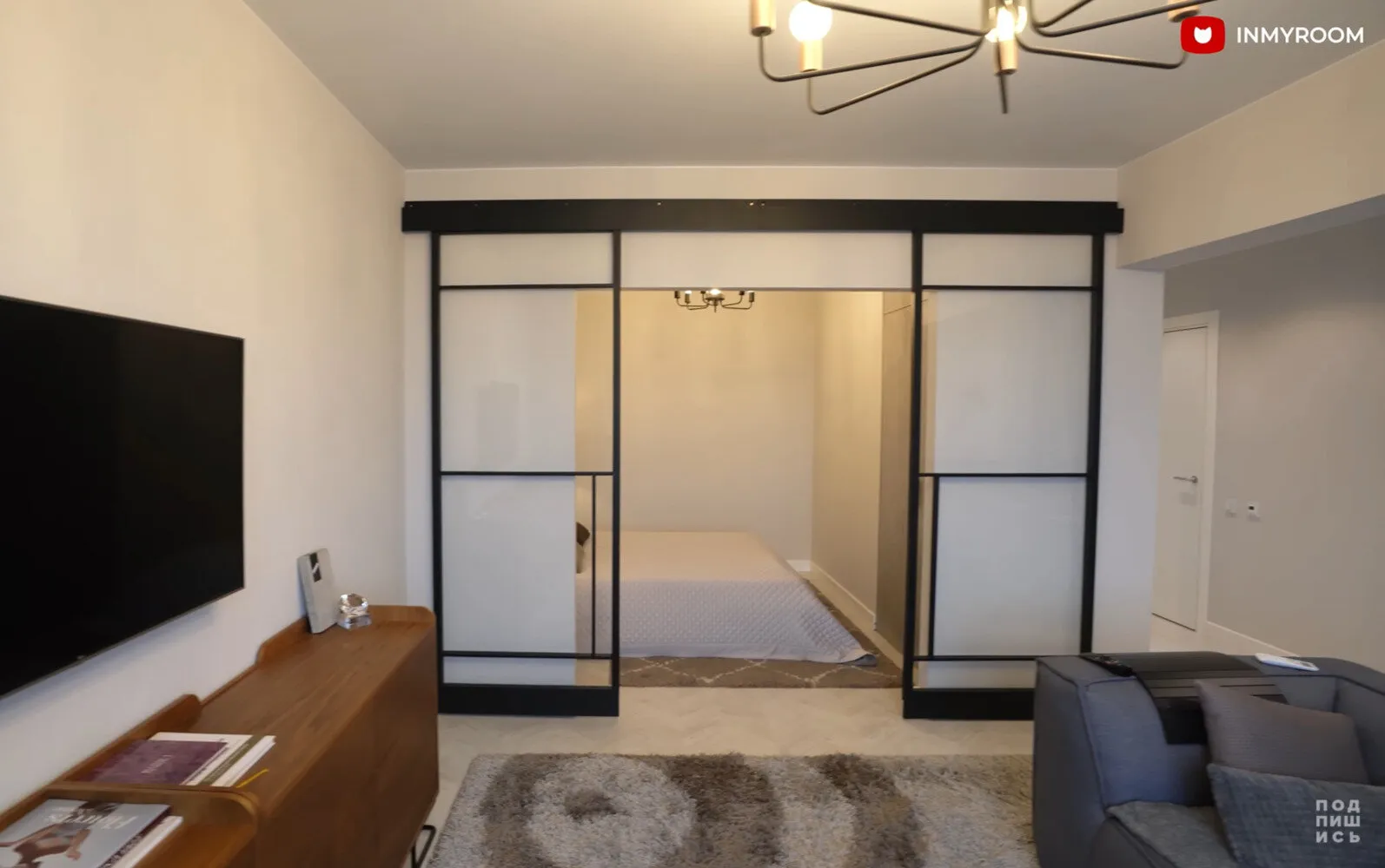 Foto: estilo, Estudio, Diseño de habitación, Estilo de interiores, Diseño de interiores, Consejos, Sin remodelación, Interiores de habitación única, Cómo decorar una habitación doble, Interiores de habitación doble, Cómo hacer que los interiores de una habitación única sean cómodos, Cómo convertir una habitación en dos sin demoler paredes, Convertir una habitación en dos sin demoler paredes, 1 habitación, 2 habitaciones, Cómo convertir una habitación en dos, Cómo convertir una habitación en dos sin demoler paredes, Sin demoler paredes - fotos en nuestro sitio web