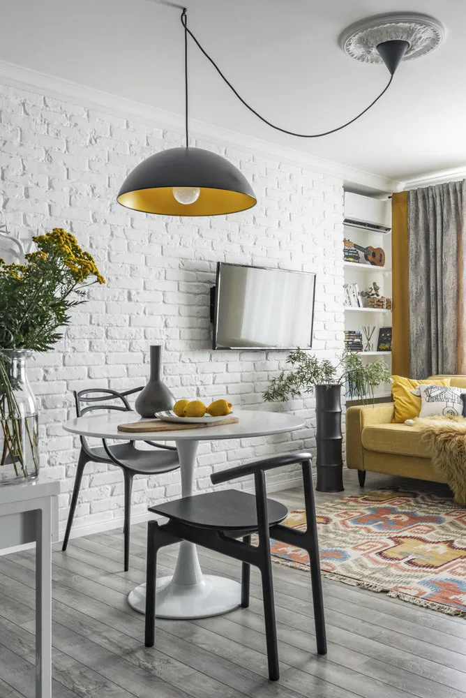 Photo: Living Room in Scandinavian Style, Interior Decoration – photo on our website