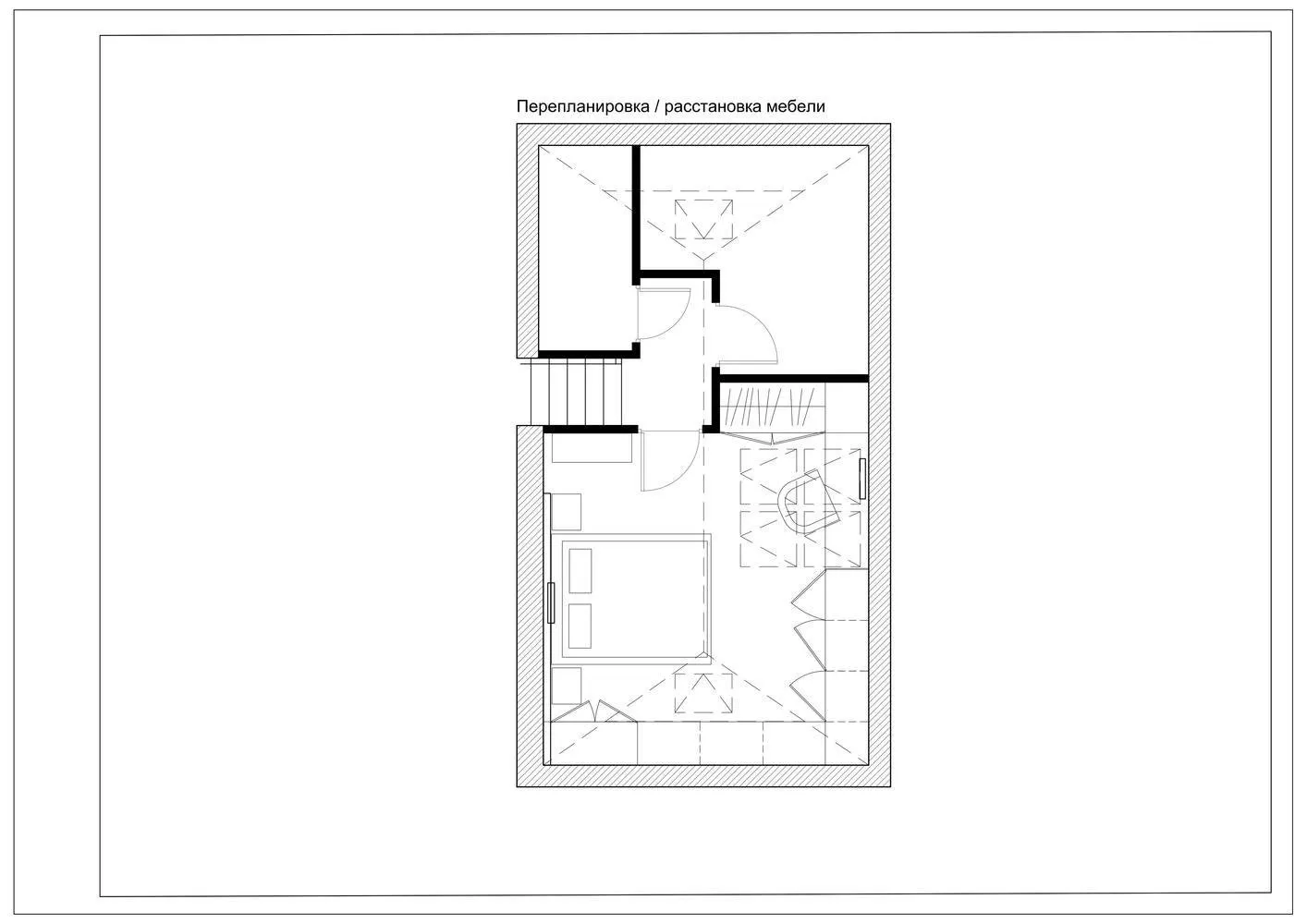 Foto: estilo, Dormitorio, Moderno, Casa y campo, hasta 40 metros, Alice Kachueva – foto en nuestro sitio web