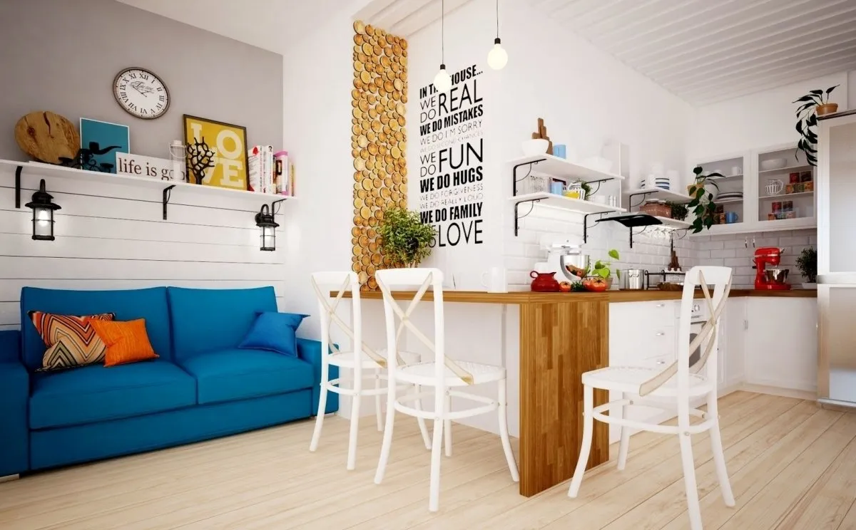 Photo : Style scandinave, Appartement réduit, Conseils – photos sur notre site