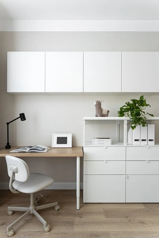 Foto: Habitación infantil en estilo Escandinavo, Moderno, Minimalismo, Apartamento, Proyecto de la semana, Moscú, 2 habitaciones, 60-90 metros, María Pashkevich – foto en nuestro sitio web