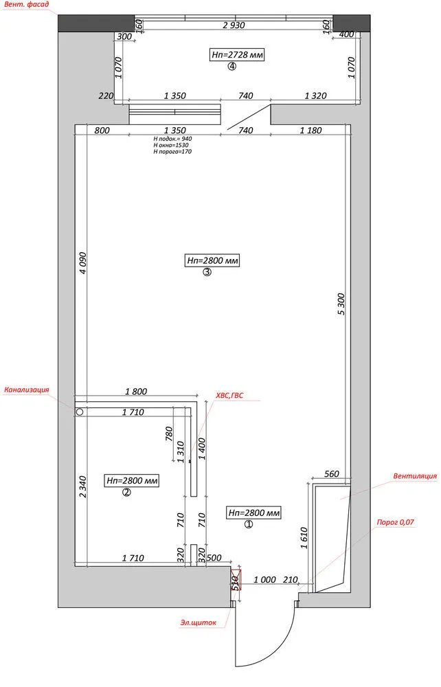 照片:现代风格厨房与餐厅,公寓,搬迁,1室,不超过40平方米,Diana Bganova – 我们网站上的照片