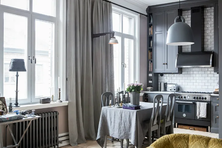 Zdjęcie: Kuchnia i jadalnia w stylu szwedzkim, Mieszkanie, Projekt tygodnia – zdjęcie na naszej stronie