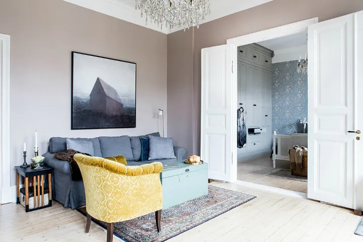 Zdjęcie: Salon w stylu szwedzkim, Mieszkanie, Projekt tygodnia – zdjęcie na naszej stronie