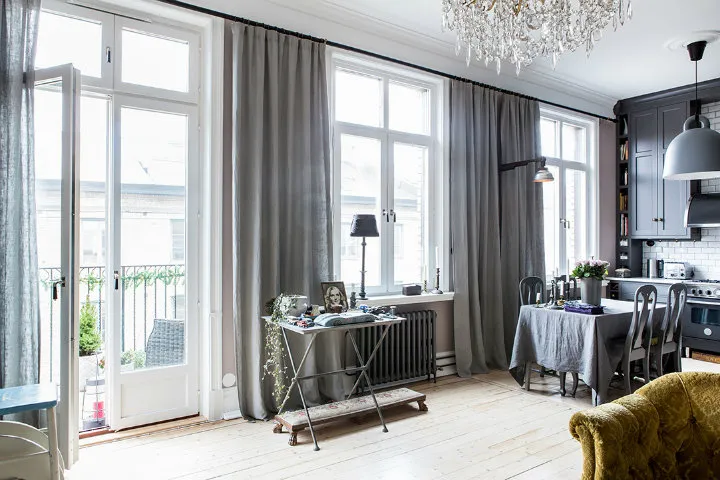 Zdjęcie: Salon w stylu szwedzkim, Mieszkanie, Projekt tygodnia – zdjęcie na naszej stronie