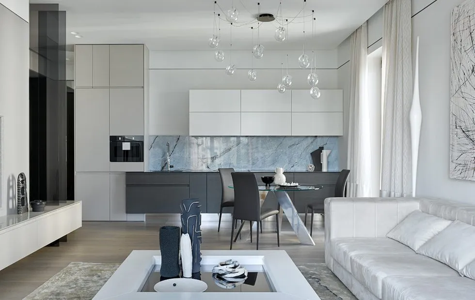 照片：现代风格客厅，室内装饰，技巧 – 我们网站上的照片