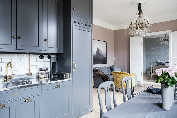 Zdjęcie: Kuchnia i jadalnia w stylu szwedzkim, Mieszkanie, Projekt tygodnia – zdjęcie na naszej stronie