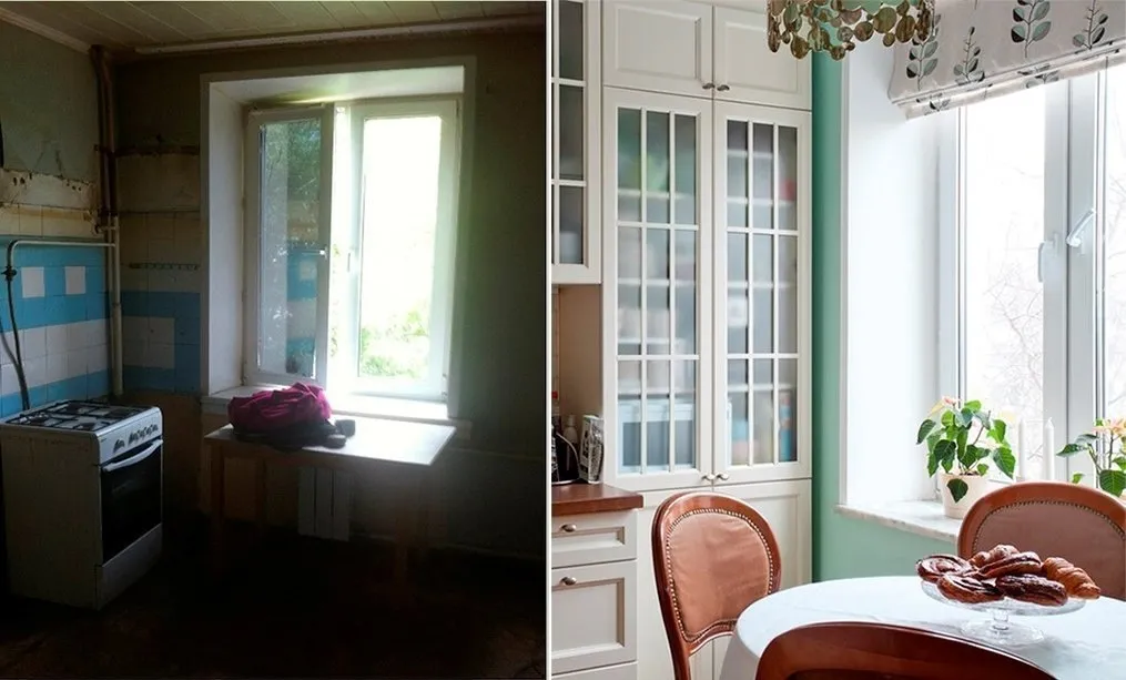 Photo: in style, Classic, Modern, Apartment, Guide, Stalinist, Panel House, Khrushchyovka, Brick House, Block House, 1 Room, 2 Rooms, 40-60 Square Meters, 60-90 Square Meters, Olga Zaretskikh, Kati Chistova, Elena Povarova, Home Emotions Studio, before and after, Ekaterina Rebrova, Anastasia Brandt, Anna Smolyakova – photo on our website