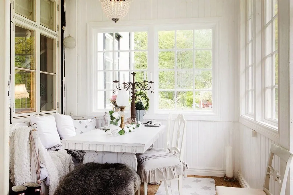 Photo: Floor plan in style , Interior decoration, Cottage – photo on our website