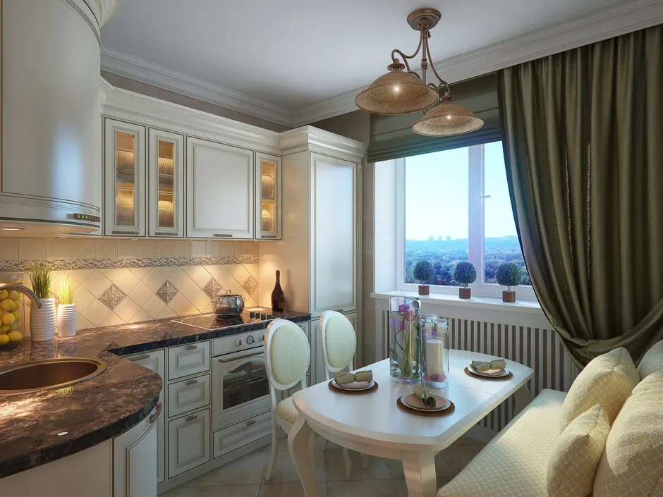 Фотография: Кухня и столовая в стиле Классический, Квартира, Гид, Лидия Большакова, Guinea Interior Design, Ирина Киреева, dots&points, Анна Моджаро, Дмитрий Воробьев, Артур Минаков, Юлия Федотова, Наталья Широкорад – фото на нашем сайте