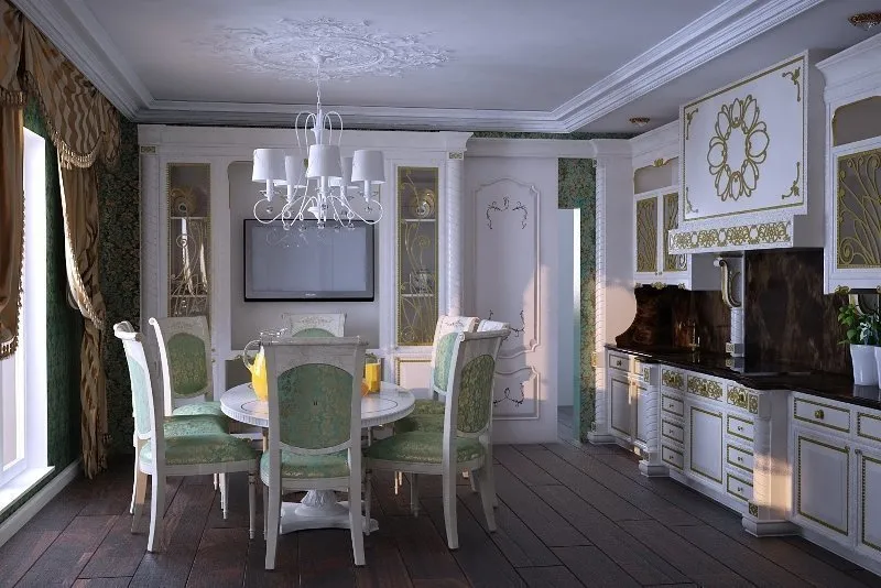 Фотография: Кухня и столовая в стиле Классический, Советы – фото на нашем сайте