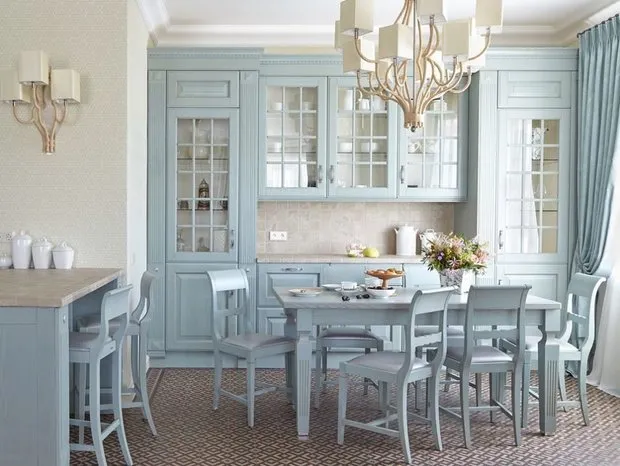 Фотография: Кухня и столовая в стиле Классический, Советы – фото на нашем сайте