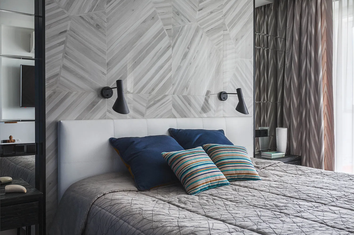 照片:现代风格卧室,指南,伊娜·维利赫科、米拉·季托娃、奥尔加·波戈列洛娃,板式房屋,Cultura-design,Bureau 'Common Area',室内百科全书 – 我们网站上的照片