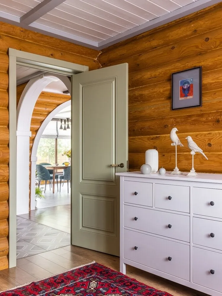 Foto: Entrada en estilo Moderno, – foto en nuestro sitio web