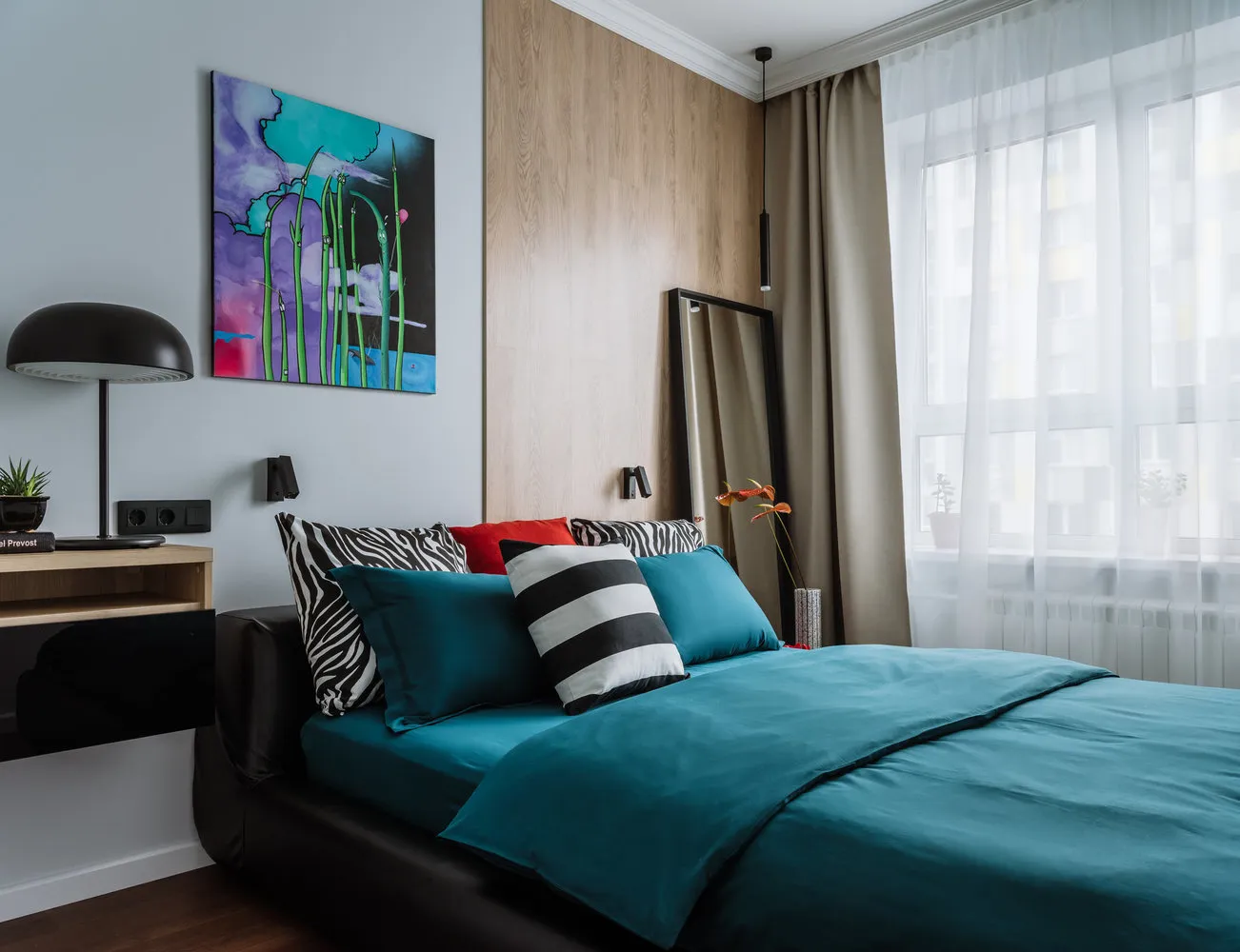 Foto: Schlafzimmer im modernen Stil, Tipps, Psychologe, Ira Kamarchina, was sagt Ihr Schlafzimmer über Sie – Foto auf unserer Website