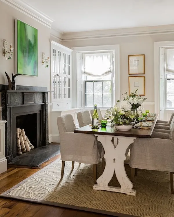 照片：普罗旺斯与乡村风格厨房和餐厅，室内装饰，住宅与乡村别墅，联排别墅 – 我们网站上的照片