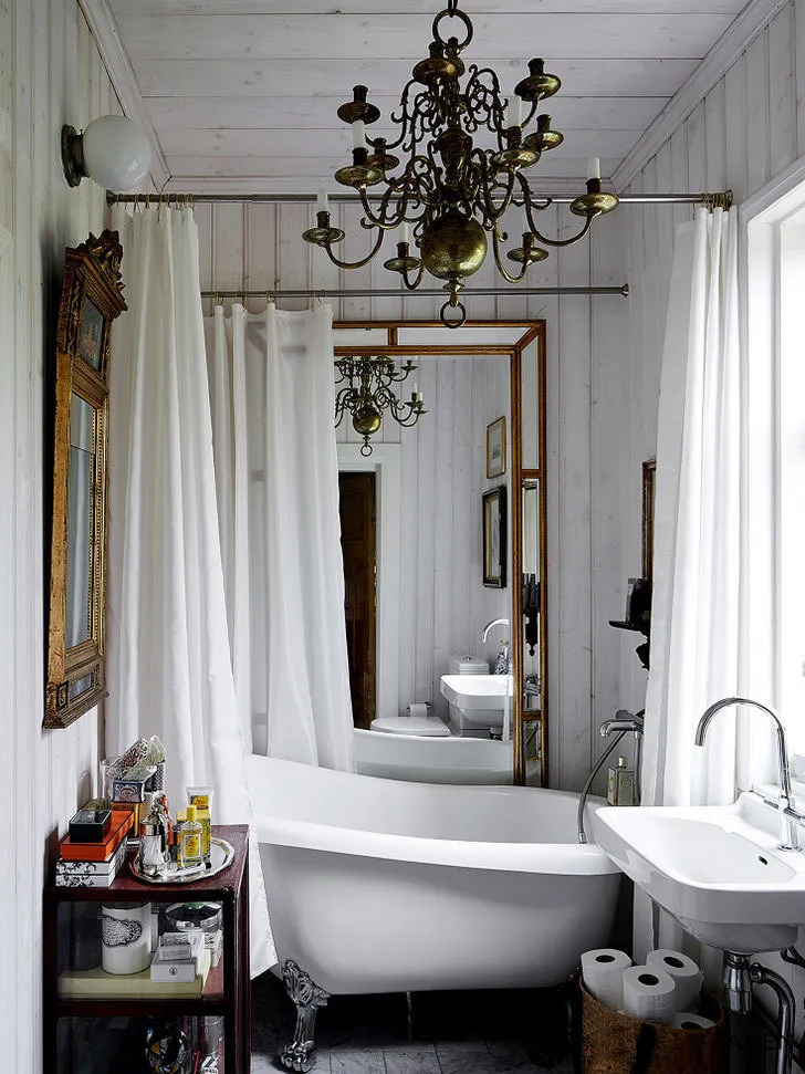 照片：普罗旺斯和乡村风格浴室——我们网站上的照片