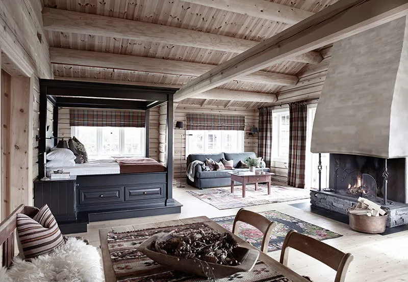 Photo: Living Room in Provence and Countryside, Scandinavian, Modern, White, Hotel, Minimalism, Green, Beige, Grey, Brown, Guide, Over 90 meters – photo on our website