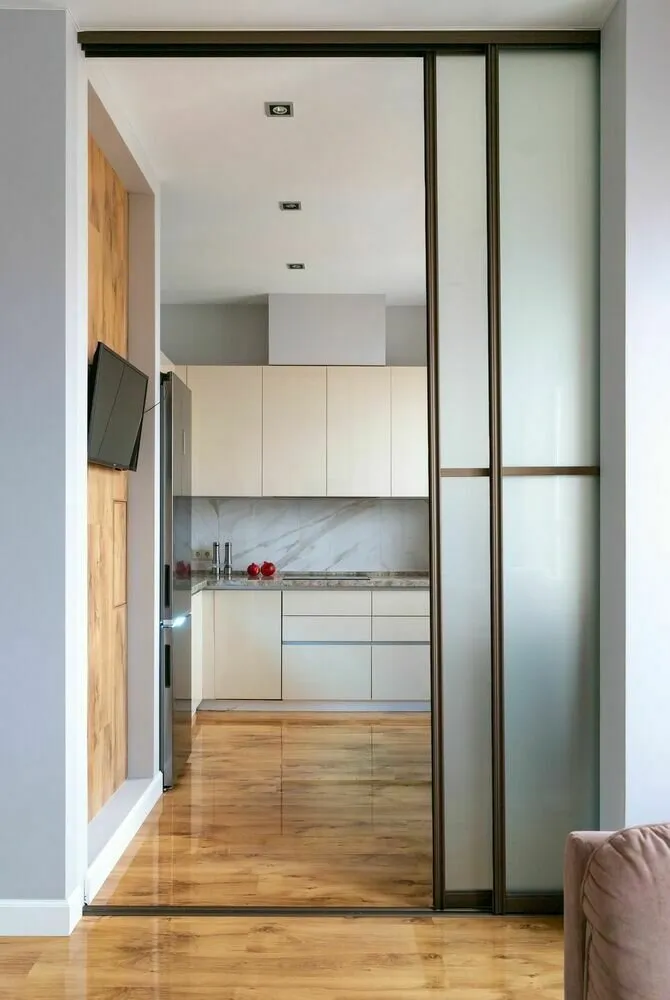 Foto: estilo moderno, Apartamento, Proyecto de la Semana, Moscú, 2 habitaciones, 60-90 metros, RodenHome, Ekateryna Parshentseva – foto en nuestro sitio web