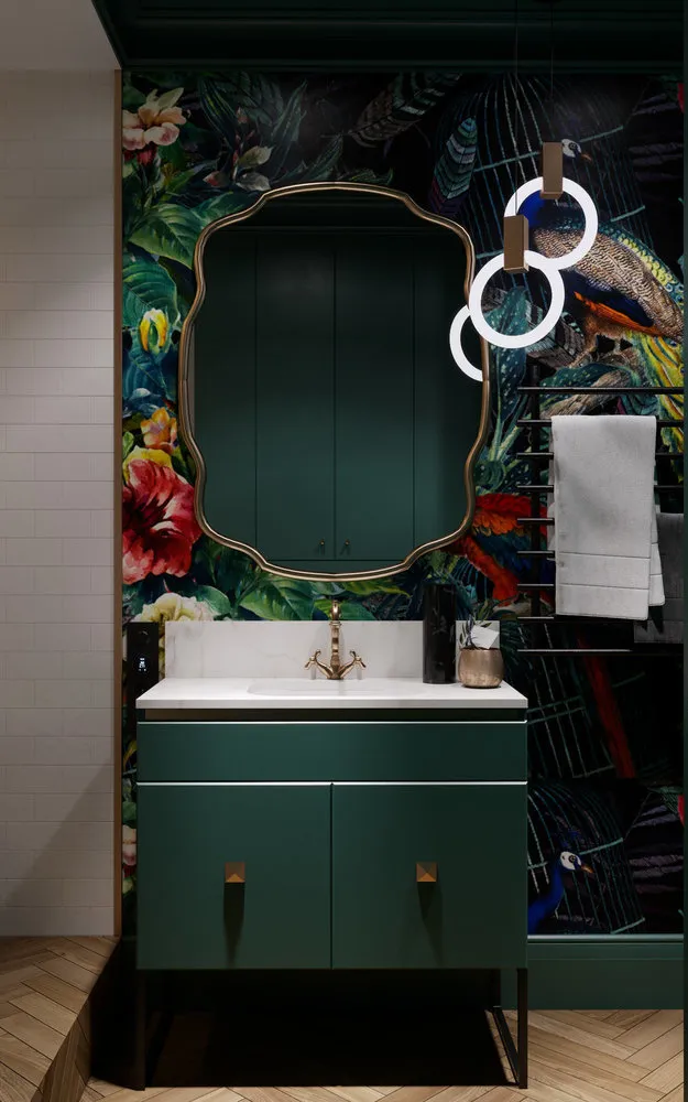 Photo: Bathroom in Modern Style, Entrance, Guide, Inna Velichko, Dasha Ukhlinova, Design Hacks, Mango Studio, Interior Encyclopedia, Evgenia Makarova, Olga Katyuk, Anastasia Marchenko, Irina Reichers Studio, Nina Ivanenko, Julia Grabko, Elena Teplova, VizDiz – photo on our website