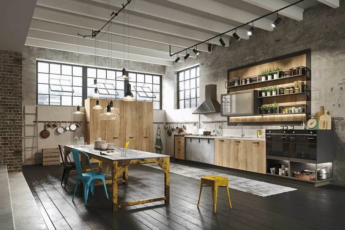 照片:工业loft风格,技巧,指南,‘Expobuild on Nakhimovskiy’- 我们网站上的照片