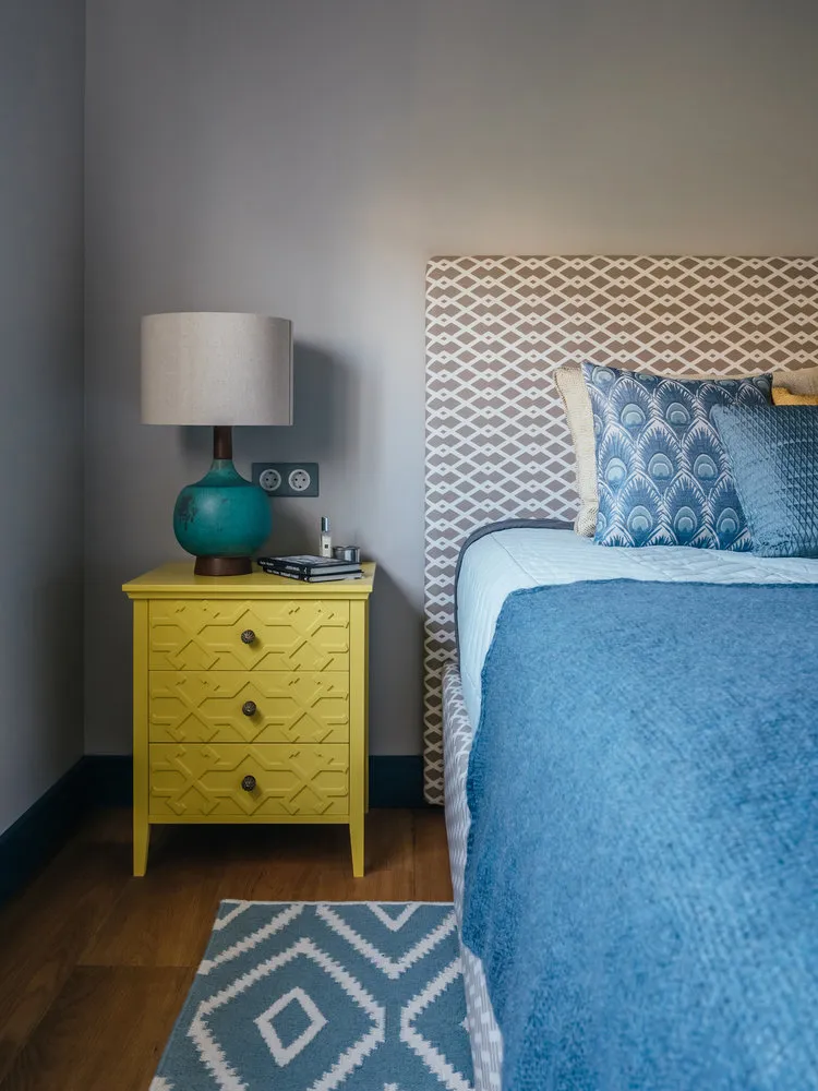 Photo: Scandinavian Style Bedroom, Apartment, Weekly Project, Moscow, Nadezhda Zотовa, Stalin Housing – Photo on Our Website