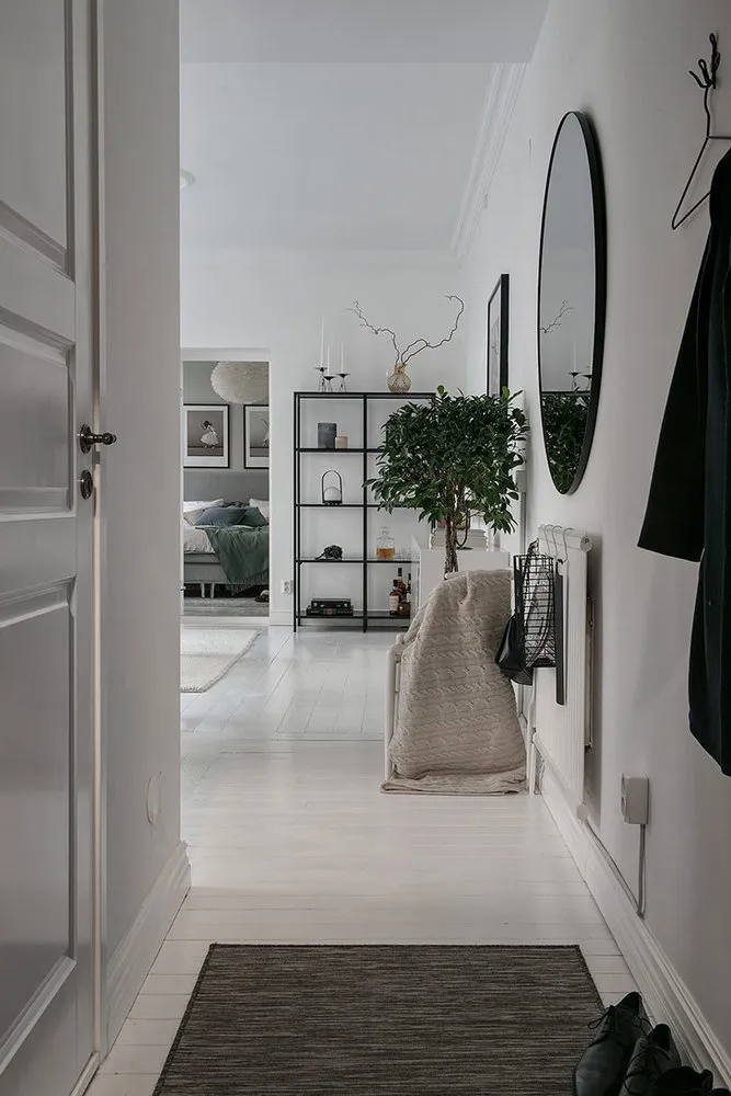 照片：斯堪的纳维亚风格入口大厅，室内装饰，公寓，瑞典，2个房间，40-60平方米，Alvhem – 我们网站上的照片