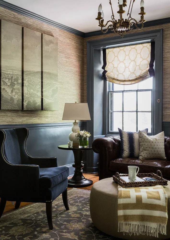 照片：经典风格客厅，室内装饰，住宅与乡村别墅，联排别墅 – 我们网站上的照片